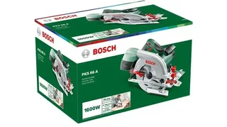 Scie circulaire Bosch PKS 66 A 1600W avec système d'aspiration CleanSystemBox
