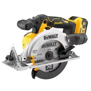 DeWalt DCS565P2 18V 165mm Kreissäge mit 2x 5Ah Akkus TSTAK Koffer