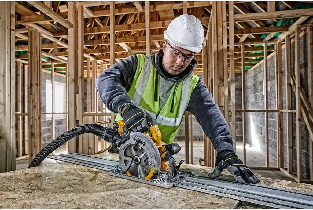 Scie circulaire DEWALT XR 18V 184mm sans batterie coffret TSTAK DCS572NT-XJ