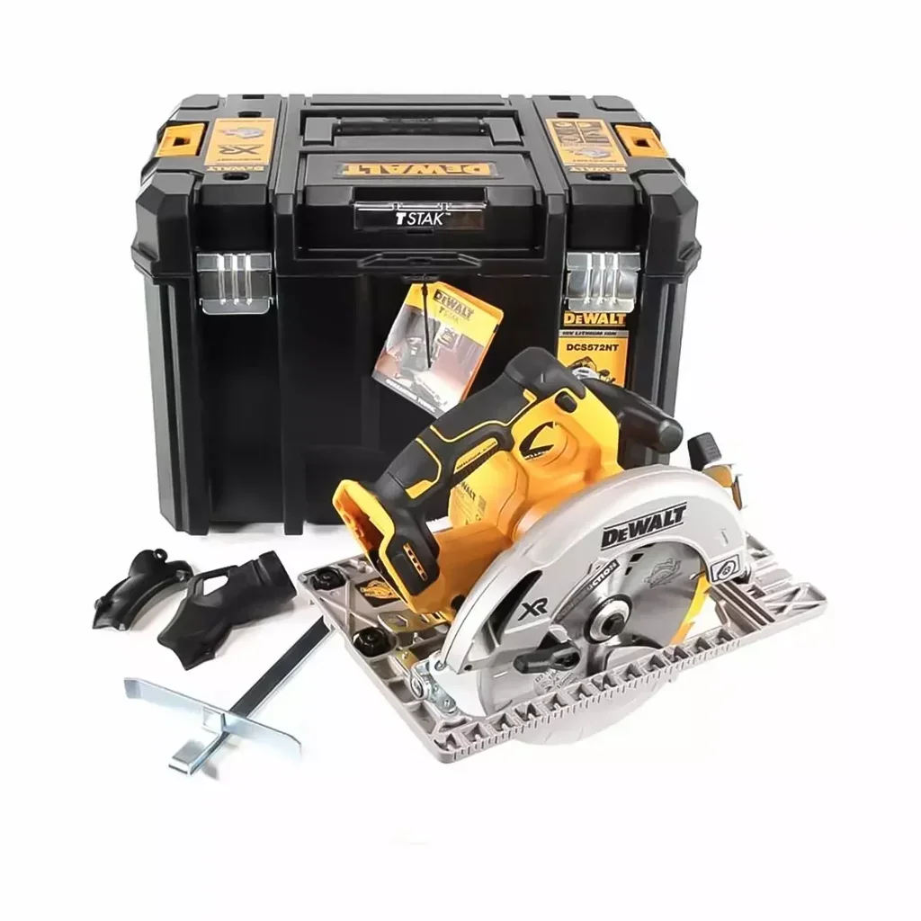 Scie circulaire DEWALT XR 18V 184mm sans batterie coffret TSTAK DCS572NT-XJ