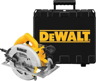 DeWalt DWE575K-QS Corded Circular Saw 1600W, 190mm Blade, 67mm Cutting Depth with Case