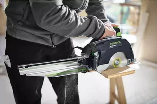 FESTOOL HK 55 EB-Plus Kreissäge mit FSK 420 Führungsschiene und 160 mm Sägeblatt