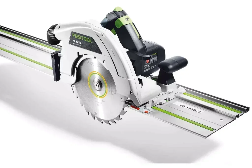 Sierra circular FESTOOL HK 85 EB-Plus-FS 576138 con carril FS 1400/2 y hoja de 230 mm