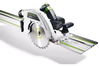 Sierra circular FESTOOL HK 85 EB-Plus-FS 576138 con carril FS 1400/2 y hoja de 230 mm