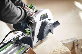 Sierra circular FESTOOL HK 85 EB-Plus-FS 576138 con carril FS 1400/2 y hoja de 230 mm
