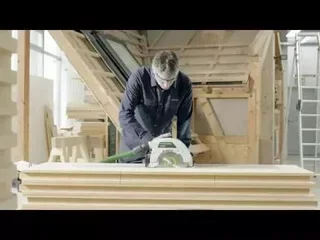 Sierra circular FESTOOL HK 85 EB-Plus-FS 576138 con carril FS 1400/2 y hoja de 230 mm