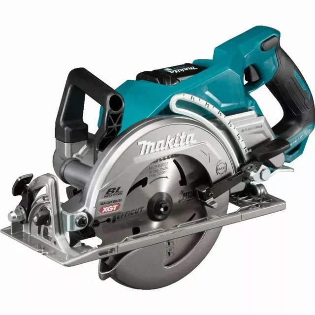 Cordless Circular Saw MAKITA 40V XGT 185mm Rear Handle with 4Ah Battery