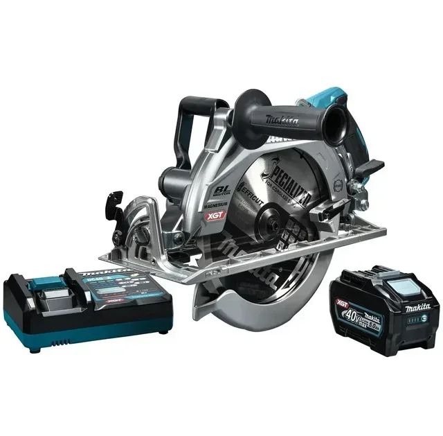 Makita XGT 40V Cordless Circular Saw 260mm with 5Ah Battery and Charger RS002GT101