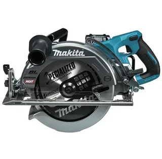 Scie circulaire Makita XGT 40V 260mm sans fil batterie 5Ah chargeur RS002GT101