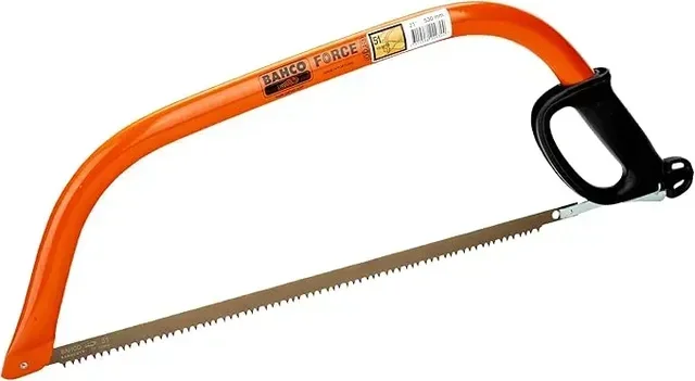 Sega da boscaiolo BACHO 530 mm ERGO - Manico ergonomico e lama a tensione rinforzata per legno secco
