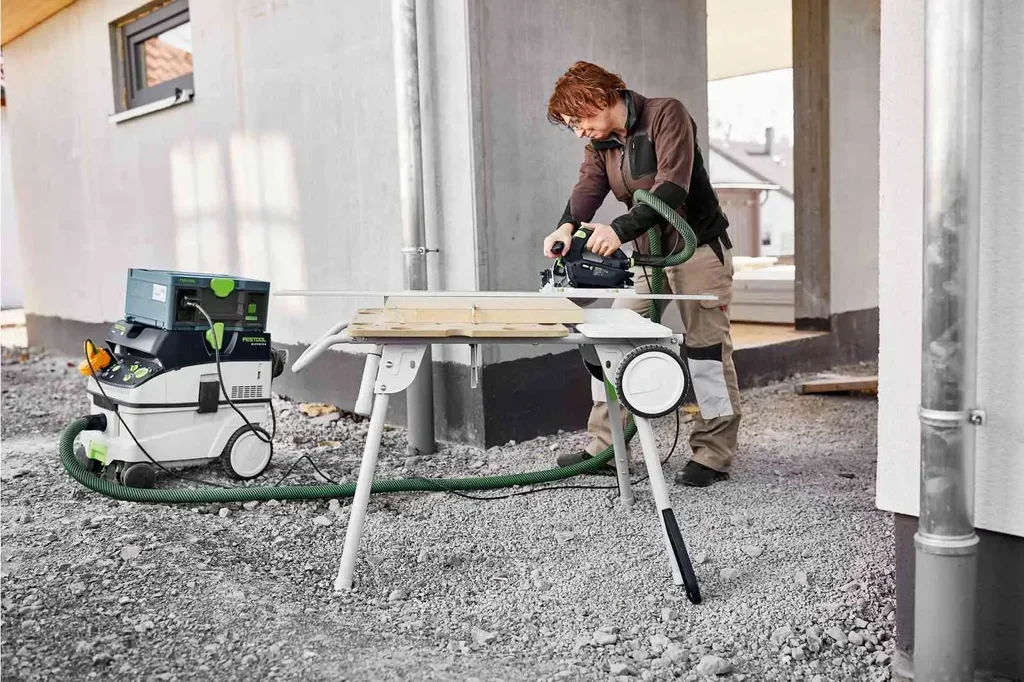Festool TS 60 KEBQ-Plus Tauchsäge 1200W Ø 160mm mit KickbackStop-System