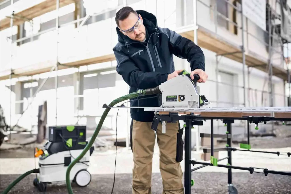 Festool TS 60 KEBQ-Plus Tauchsäge 1200W Ø 160mm mit KickbackStop-System