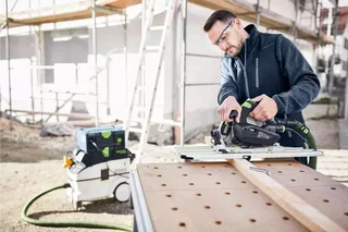 Festool TS 60 KEBQ-Plus Tauchsäge 1200W Ø 160mm mit KickbackStop-System