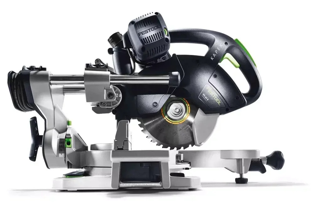 Scie à onglets radiale FESTOOL KAPEX KS 60 E-Set compacte et précise