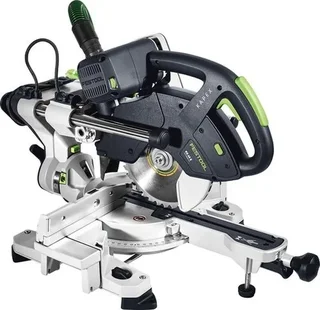Scie à onglets radiale FESTOOL KAPEX KS 60 E-Set compacte et précise