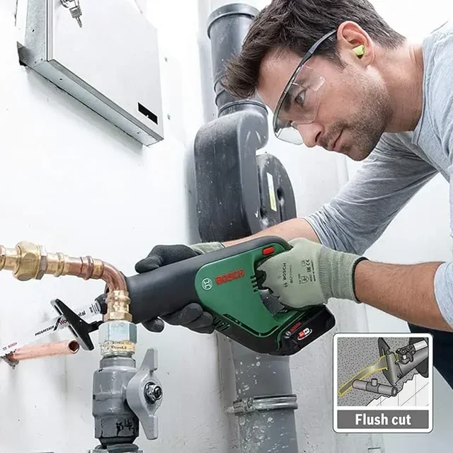 Scie sabre sans fil Bosch AdvancedRecip 18V 2.5Ah avec batterie et chargeur