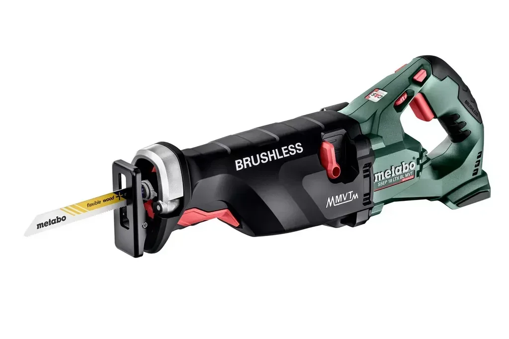 Scie sabre METABO SSEP 18 LTX BL MVT 18V sans fil - Coffret Métabox 165L