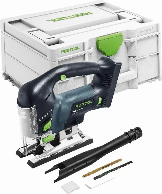 Akku-Stichsäge FESTOOL CARVEX PSBC 420 EB-Basic 576530 - Solo-Maschine mit EC-TEC Motor 3800 Hübe/min