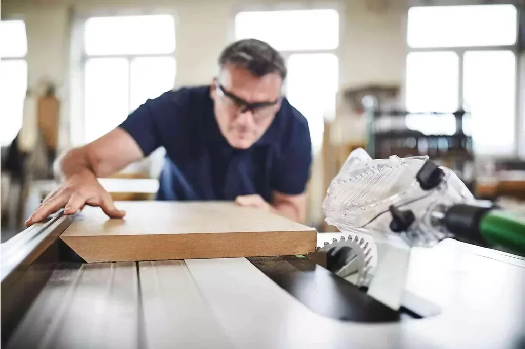 Sierra de mesa Festool TKS 80 EBS con tecnología SawStop protección dedos - Ref. 575781