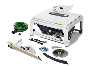 Sierra de mesa Festool TKS 80 EBS con tecnología SawStop protección dedos - Ref. 575781