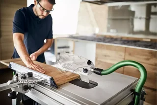 Sierra de mesa Festool TKS 80 EBS con tecnología SawStop protección dedos - Ref. 575781
