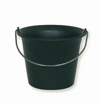 Cubo de Albañil Negro 11L MOB GROUPE Obra Albañilería