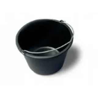 Secchio da Muratore Nero 11L MOB GROUPE Cantiere Muratura