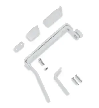 Sélecteur de fermeture FAPIM 8545 blanc RAL 9010 pour porte deux vantaux