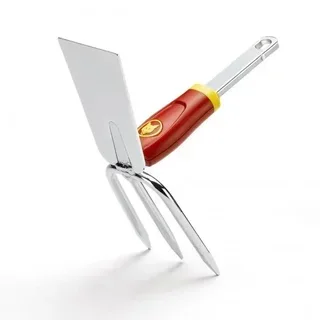 3-Tine Hoe 8 cm WOLF MULTI-STAR Head Only without Handle - Garden Cultivator Weeding Tool