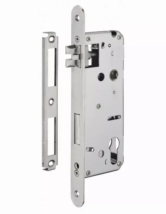 Serrure à encastrer THIRARD 789 cylindre axe 50mm entraxe 70 85mm inox