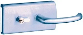 Serrure de milieu Stremler 4300 chromé mat barillet double béquille