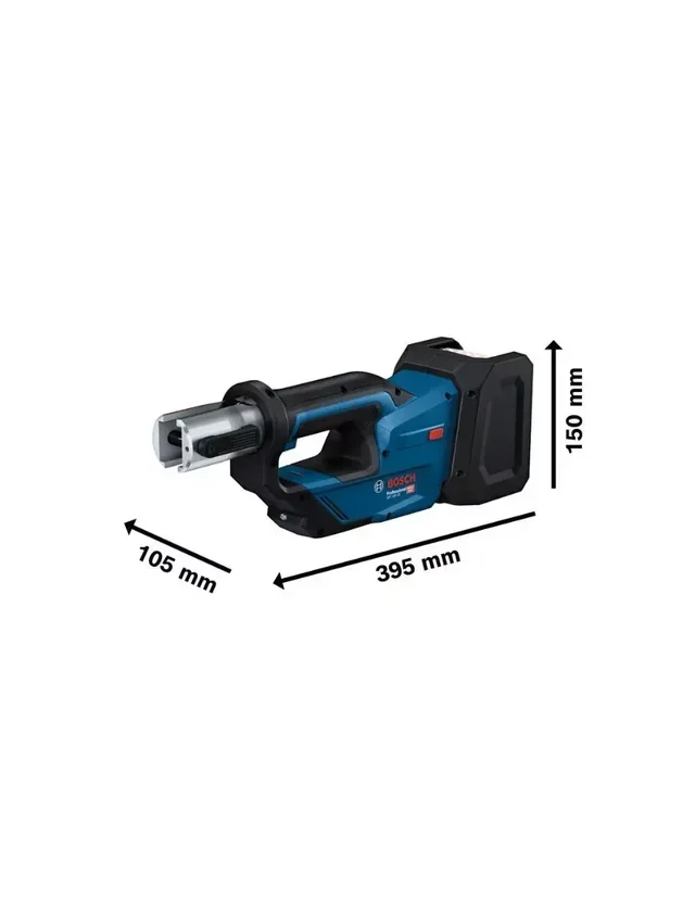 Sertisseuse sans fil Bosch GPT 18V-19 avec mâchoires TH16/20/26 et coffret L-BOXX 238