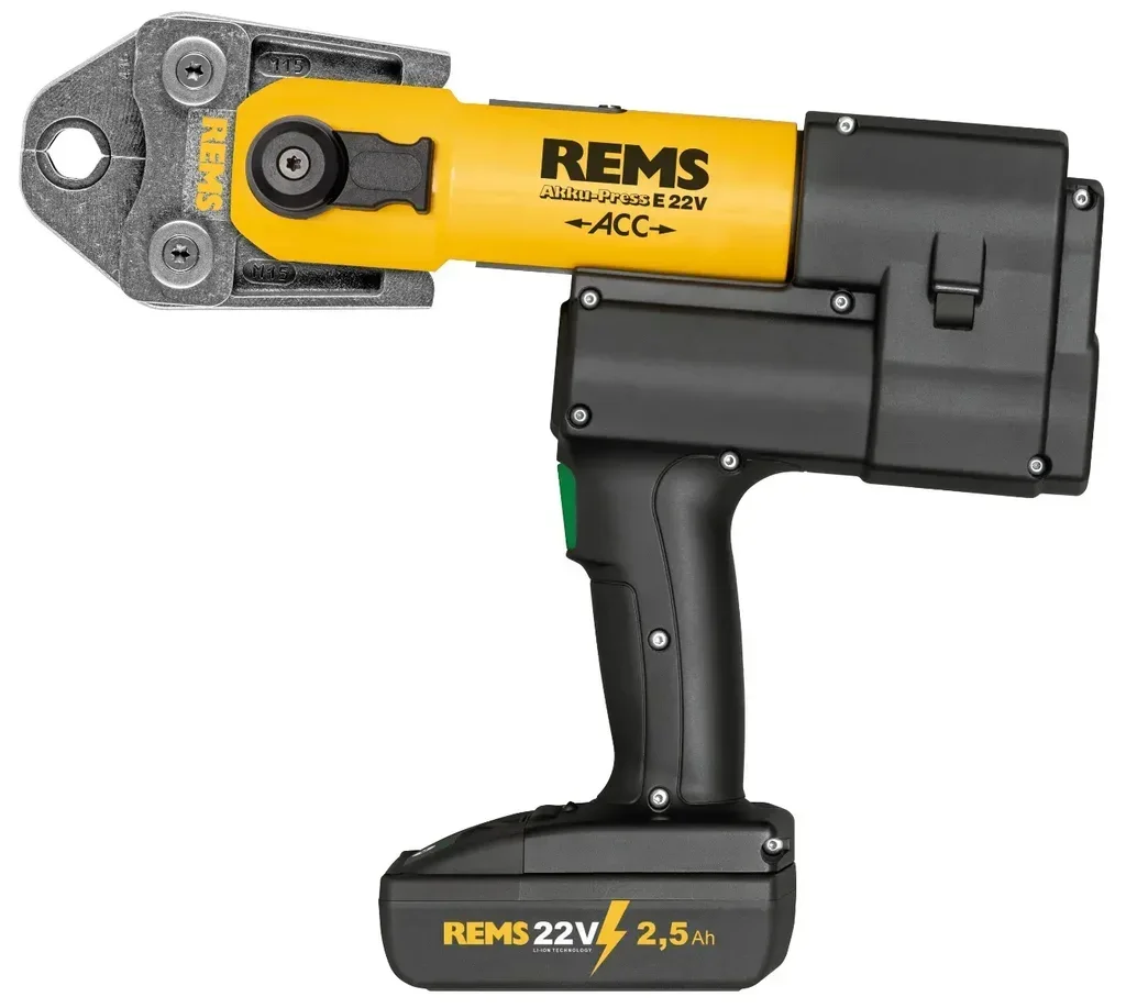 Sertisseuse radiale REMS Akku-Press E 22V 32kN sans fil coffret L-Boxx