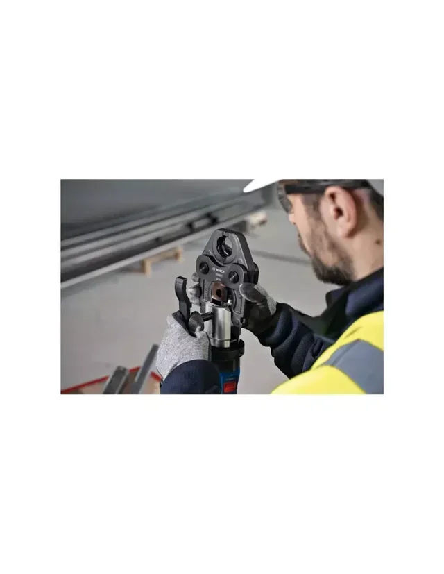 Pinza crimpatrice a batteria Bosch GPT 18V-32 32kN valigetta L-BOXX