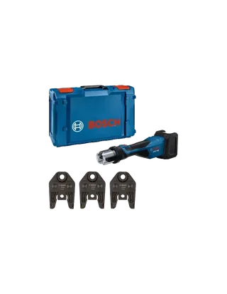 Sertisseuse sans fil Bosch GPT 18V-32 Professional avec 3 mâchoires TH16/20/26 et coffret XL-BOXX