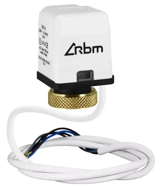 Servomotor Electrotermico 230V RBM 3060002 para Valvula Termostatica