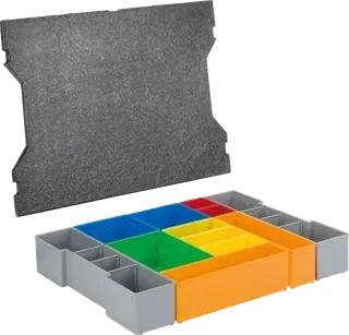 BOSCH L-BOXX 102 Inset-Box Set of 13 Storage Compartments 1600A016N8