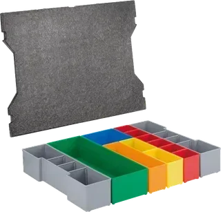 BOSCH L-BOXX 102 Inset-Box Set of 13 Storage Compartments 1600A016N8