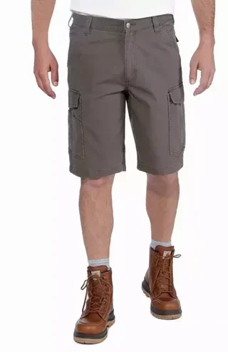 Short cargo Carhartt homme léger coton extensible poche smartphone