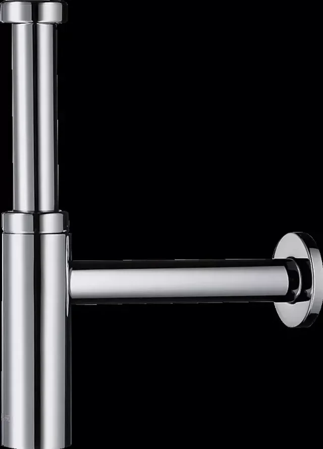 Siphon Design Flowstar S Chromé 52105000 - Évacuation Élégante pour Lavabo
