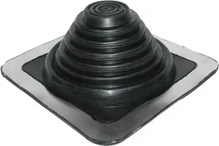 Roof Outlet Pipeco Square Base No.4 ETANCO Black Ø70-177mm Roof Waterproofing