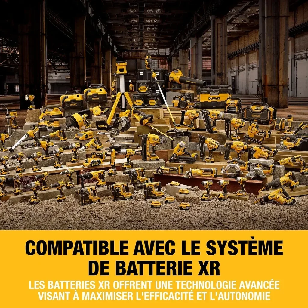 Souffleur à feuilles 18V XR DEWALT DCV100-XJ compact sans fil