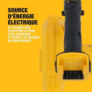 Souffleur à feuilles 18V XR DEWALT DCV100-XJ compact sans fil