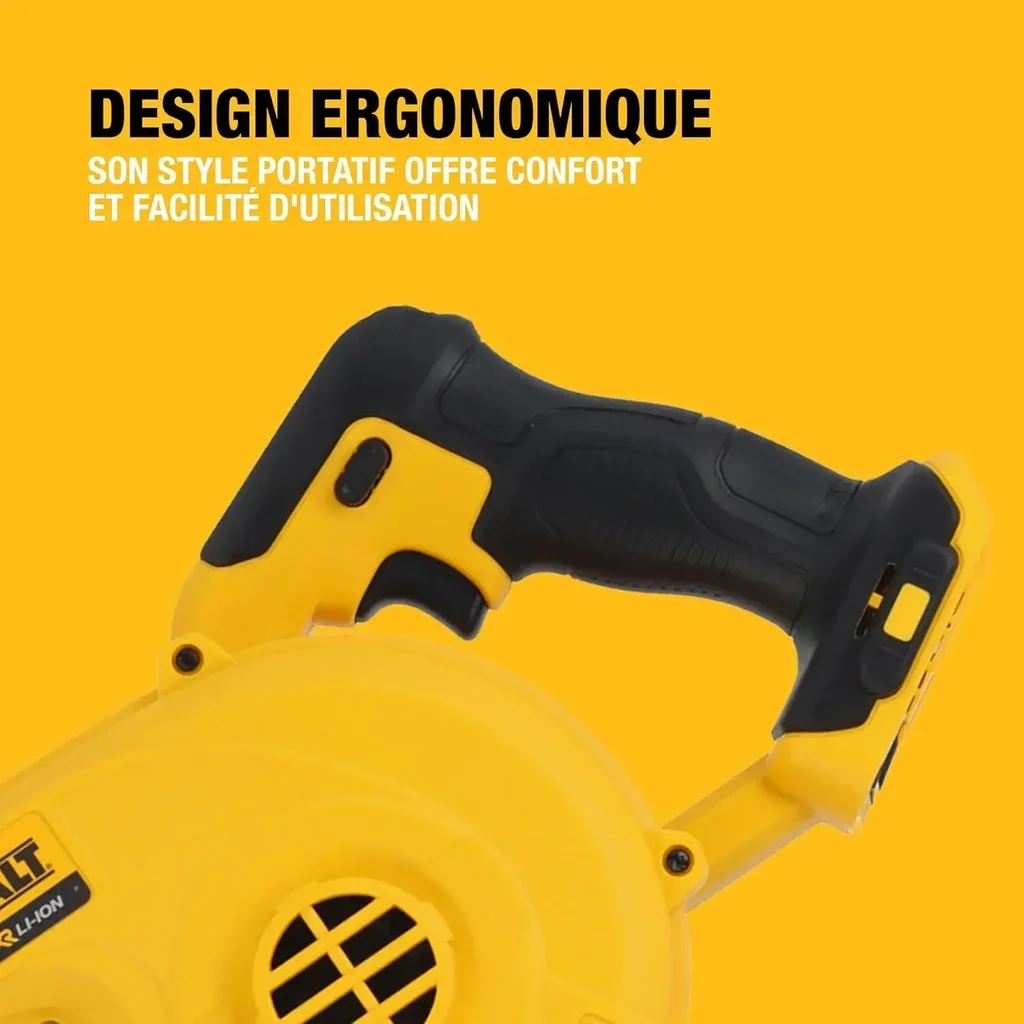 Souffleur à feuilles 18V XR DEWALT DCV100-XJ compact sans fil