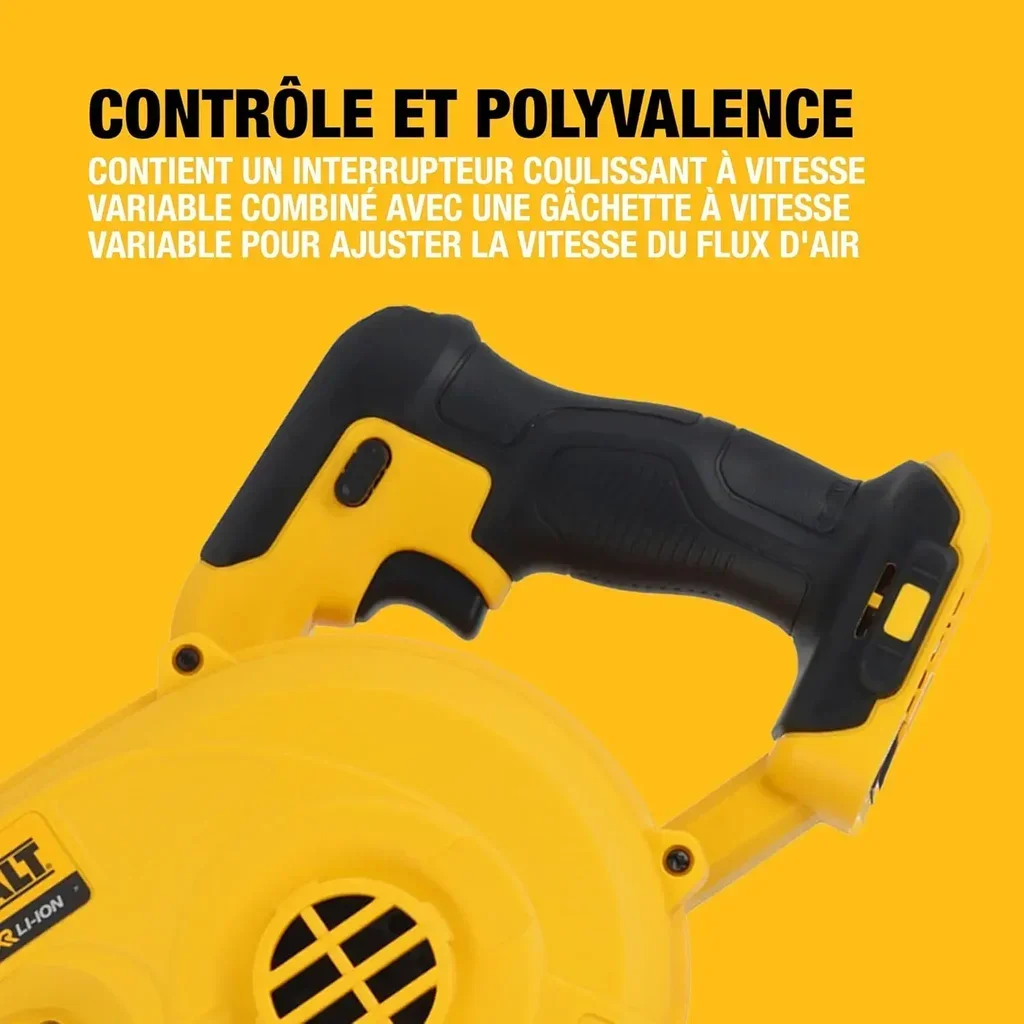 Souffleur à feuilles 18V XR DEWALT DCV100-XJ compact sans fil
