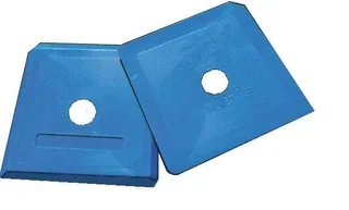 Espátula de silicona acrílica roja SILNET SPR PRUNIER SAS 80x90mm - Herramienta profesional para vidrieros