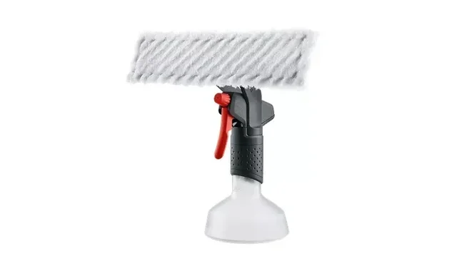Spray application Bosch F016800586 pour nettoyeur vitres GlassVAC avec chiffon microfibre