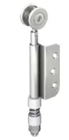 Soporte extremo saliente media bisagra atornillar 15kg puerta corredera Mantion 332E