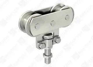 MANTION 235A M10 Gate Roller Bracket Mounting 80kg Load Capacity Sliding Gate