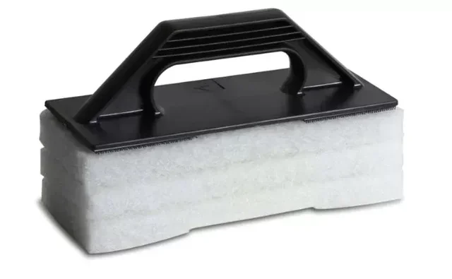 Soporte de lijado Rubi 20944 con 3 abrasivos ultrafinos para superficies sensibles